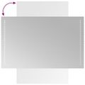 vidaXL LED kúpeľňové zrkadlo 50x80 cm