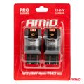 LED CANBUS PRO series 7443 W21/5W 4x3030 SMD Red 12/24V AMIO-03592