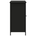 vidaXL Komoda čierna 100x35x70 cm kompozitné drevo