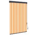 vidaXL Vonkajšia zatemňovacia roleta 120x250 cm biela a oranžová