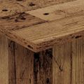 vidaXL Koncový stôl Staré drevo 44,5 x 45 x 55 cm Kompozitné drevo