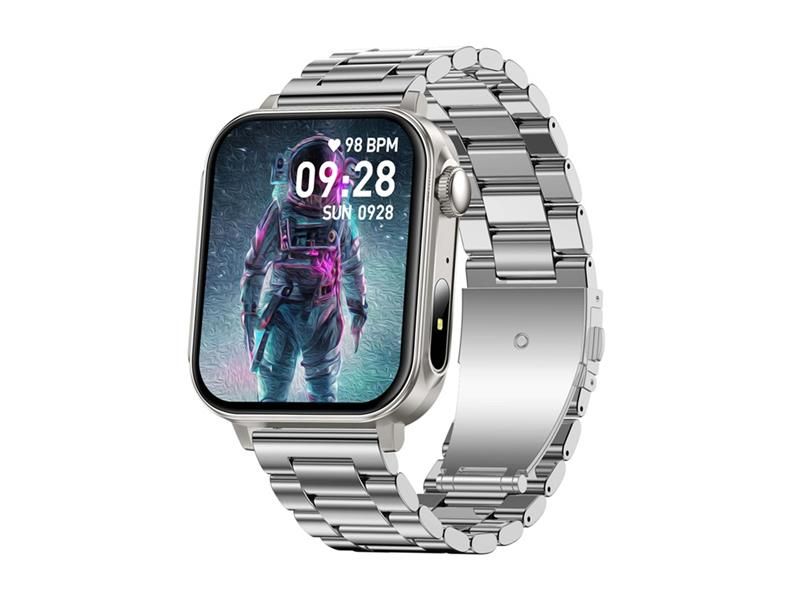 Hodinky COLMI P80 Steel Silver