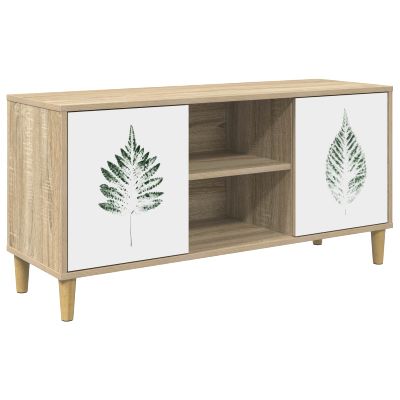 vidaXL TV skrinka HANAU 102 x 33 x 50 cm Sonoma Kompozitné drevo