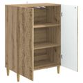 vidaXL Servírovacia skriňa Dub artisan 66 x 34,5 x 90 cm