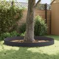 vidaXL Obrubník trávnika 30 ks 100 x 18 cm Oceľ Čierna