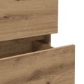 vidaXL Komoda dub artisan 70x41x75 cm spracované drevo
