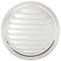 vidaXL Kryty vzduchových ventilátorov 4 ks Strieborná 200 mm