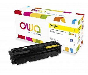 alt. toner OWA ARMOR pre HP W2032A/CF415A pre M454 Yellow (2100 str.)