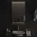 vidaXL LED kúpeľňové zrkadlo 50x80 cm