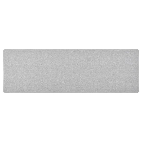 vidaXL Kobercový behúň svetlosivý 80x250 cm