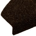 vidaXL Samolepiace schodové rohože 15 ks 80 x 24,5 x 3,5 cm Hnedá