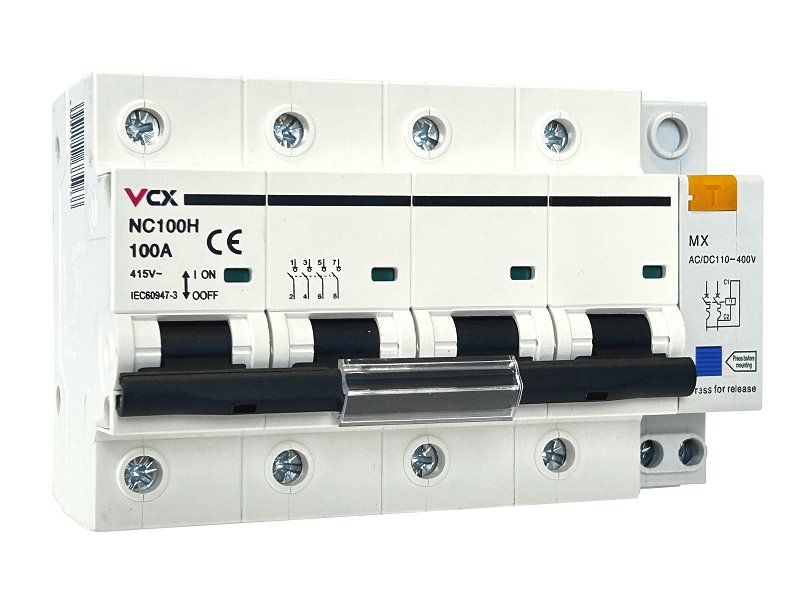 Odpínač s integrovanou vypínací spouští VCX NC100H 4P 400V / 100A
