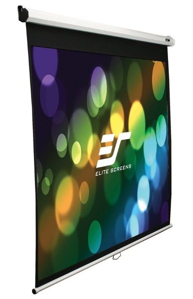 ELITE SCREENS plátno roleta 170" (431,8cm)/ 1:1/ 304,8×304,8cm/ gain 1.1/ case bílý Projekcní plátno, roleta, 170" (431,8 cm), 1:1, 304,8 x 304,8 cm, Gain 1,1, case bílý