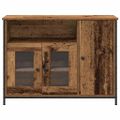 vidaXL Servírovacia skriňa Staré drevo 100 x 35 x 75 cm