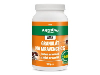 Granule proti mravcom AGROBIO Atak CG 100g
