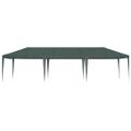vidaXL Profesionálny párty stan 4x9 m, zelený 90 g/m²