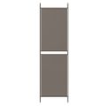 vidaXL Paraván s 4 panelmi, antracitový 200x180 cm látka