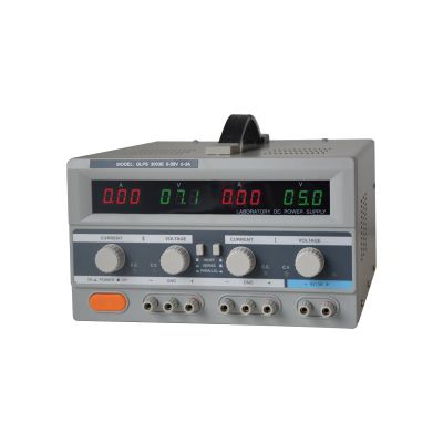 Zdroj laboratórny GETI GLPS 3003E  2x0-30V/ 0-3A+ (5V-3A)
