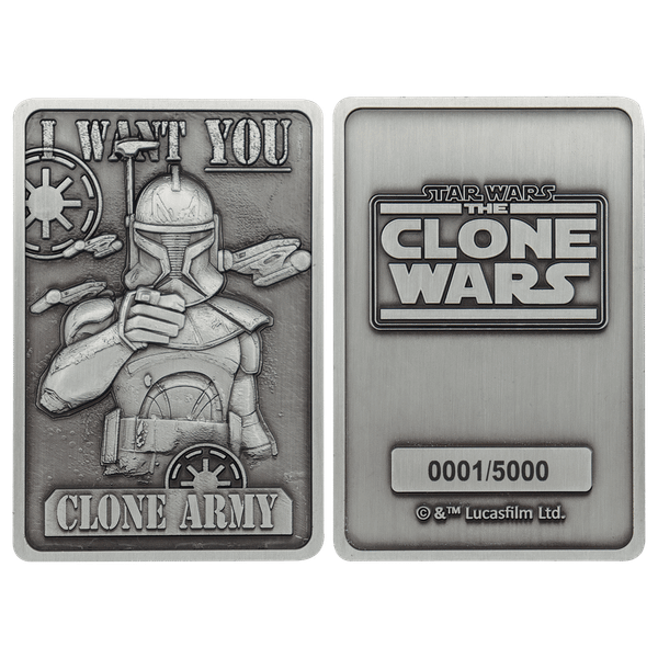 Zberateľský ingot Star Wars: Clone Wars - Captain Rex