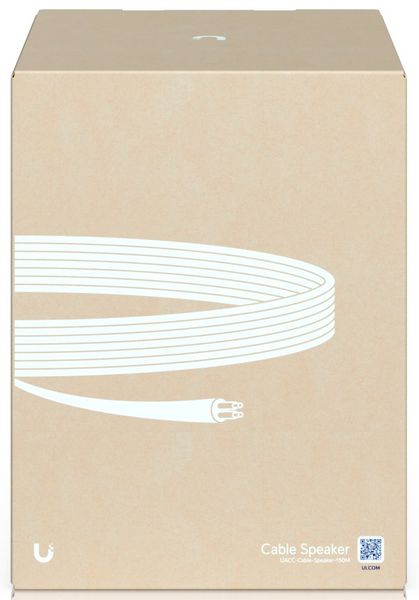 Ubiquiti Audio Cable - Profesionální audio kabel, 2 vodiče, 14 AWG, LSZH plášť, certifikace VW-1, délka 150m, černý Audio kabel, 14 AWG, 2 vodice, 150 m, LSZH plášt, VW-1, cerný