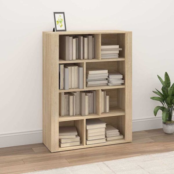 vidaXL Komoda dub sonoma 80x30x106 cm spracované drevo