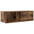vidaXL TV stolíky 2 ks dymový dub 80x31x25,5 cm spracované drevo