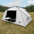 vidaXL Stan chata Biela s blackoutom 400 x 210 x 180 cm Polyester