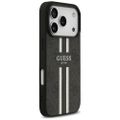 Obal Guess 4G Printed Stripes MagSafe pre iPhone 17 Pro čierny