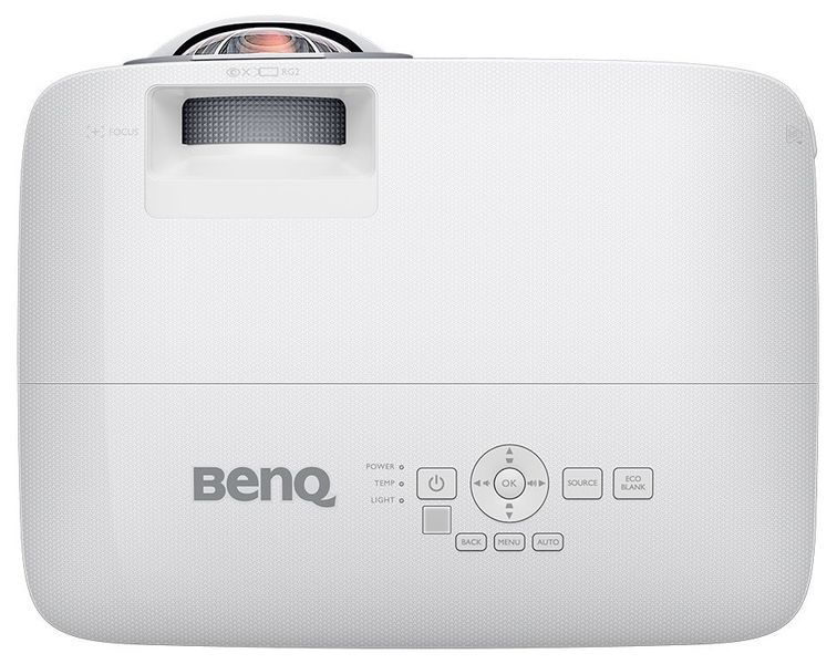 DLP projektor BenQ MW809STH - 3000lm,WXGA,HDMI,USB,rep Projektor, DLP, WXGA, 1280x800, 3600 ANSI, 20000:1, 3x VGA, 2x HDMI, USB, repro, bílý