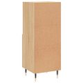 vidaXL Komoda dub sonoma 34,5x34x90 cm spracované drevo