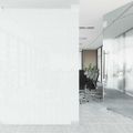 vidaXL Okenná fólia statická matná biela 90x500 cm PVC