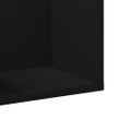 vidaXL Nástenné skrinky 2 ks čierne 75x18x16,5 cm kompozitné drevo