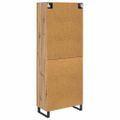 vidaXL Highboard 2 ks Remeselný dub 69,5 x 34 x 180 cm