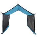 vidaXL Stanový plachty s sieťovými stenami 340 x 260 x 220 cm Modrá