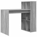 vidaXL Stôl Sivý Sonoma Kompozitné drevo 108 x 55 x 103.5 cm
