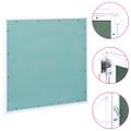 vidaXL Prístupový panel s hliníkovým rámom a sadrokartónom 700x700 mm