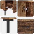 vidaXL Highboard Staré drevo 69,5 x 31 x 115 cm Kompozitné drevo