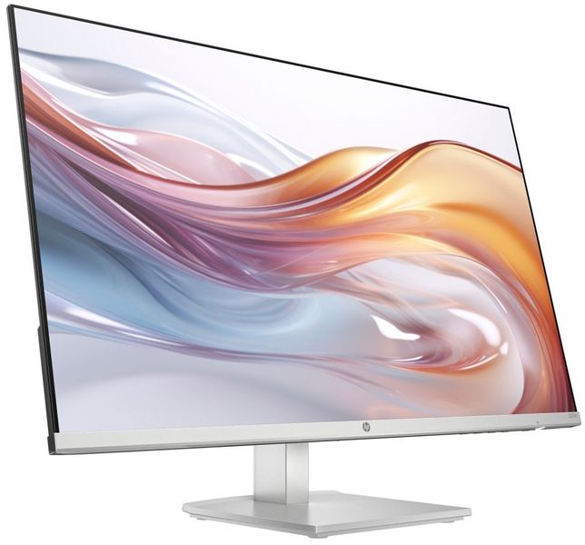 HP/527sh/27"/IPS/FHD/100Hz/5ms/Blck-Slvr/2R LED monitor, 27", 1920×1080, IPS, 1500:1, 5ms, 300cd/m2, 100Hz, 2× HDMI, VGA, cerno-stríbrný, en. tr. D