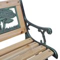vidaXL Detská záhradná lavička 84 cm, drevo