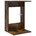 vidaXL Bočný stôl Dymová dub 40 x 38 x 62,5 cm Kompozitné drevo