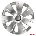 Poklice Energy 14" strieborná sada 4 ks COLOR BOX