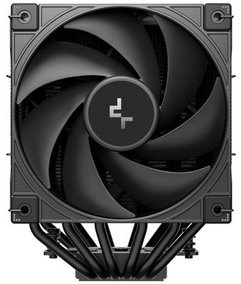 DEEPCOOL chladič AK620 G2 DIGITAL NYX / 2x120mm ventilátor / 6x heatpipes / pre Intel i AMD / celočierny Procesorový chladič, 6× heatpipe ⌀6 mm, dual tower, 2× ventilátor 120 mm, digitálny displej, AI riadenie, Intel/AMD