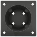 vidaXL Okrúhly kotviaci kolík 12 ks Antracitová 15 x 15 x 15 cm Kov