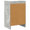 vidaXL Nočné stolíky Betónovo sivá 40 x 30 x 60 cm Kompozitné drevo