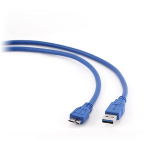 kábel USB 3.0 prepojovací USB AM - micro USB BM hdd 3m,  CABLEXPERT