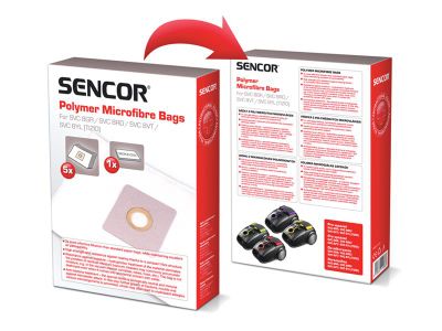Sáčky do vysávača SENCOR SVC 8YL / VT Micro