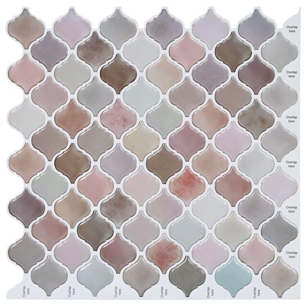 vidaXL Dlažba Lanturn 20 pcs Béžová 27 x 27 cm Polyuretán a PET