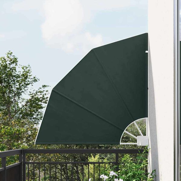 vidaXL Záclona na balkónové súkromie 115 x 115 cm Polyester
