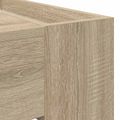 vidaXL Konferenčný stolík Sonoma dub 110 x 50 x 41 cm Kompozitné drevo