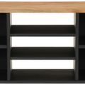 vidaXL TV skrinka 100x33x46 cm masívna akácia a spracované drevo